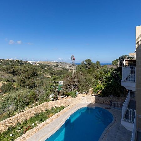 Gozo - Apartment With Stunning Views & Shared Pool Xagħra Esterno foto